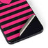 Polka Dots and Stripes Heart in Pink Galaxy S22 Skin