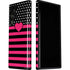 Polka Dots and Stripes Heart in Pink Galaxy S22 Ultra Pro Case