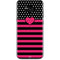 Polka Dots and Stripes Heart in Pink Galaxy S8 Plus Skin