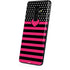 Polka Dots and Stripes Heart in Pink Galaxy S9 Plus Skin