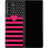 Polka Dots and Stripes Heart in Pink Galaxy Z Fold2 5G Skin
