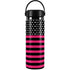 Polka Dots and Stripes Heart in Pink Hydro Flask 20oz Wide Mouth Skin