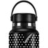 Polka Dots and Stripes Heart in Pink Hydro Flask 32oz Wide Mouth Skin