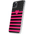 Polka Dots and Stripes Heart in Pink iPhone 11 Pro Max Skin