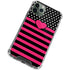 Polka Dots and Stripes Heart in Pink iPhone 12 Pro Clear Case