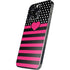 Polka Dots and Stripes Heart in Pink iPhone 14 Pro Max Skin