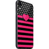 Polka Dots and Stripes Heart in Pink iPhone SE (2nd & 3rd Gen) Skin