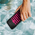 Polka Dots and Stripes Heart in Pink iPhone XR Waterproof Case