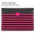 Polka Dots and Stripes Heart in Pink MacBook Pro 13in (2020) Case plus Skin