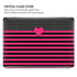 Polka Dots and Stripes Heart in Pink MacBook Pro 16in (2021-25) Case plus Skin