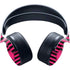 Polka Dots and Stripes Heart in Pink PULSE 3D Wireless Headset for PS5 Skin