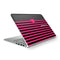 Polka Dots and Stripes Heart in Pink HP Spectre Skin