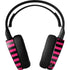 Polka Dots and Stripes Heart in Pink SteelSeries Arctis 5 Skin