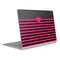 Polka Dots and Stripes Heart in Pink Surface Book 2 13.5in Skin