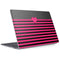 Polka Dots and Stripes Heart in Pink Surface Laptop 2 Skin