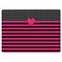 Polka Dots and Stripes Heart in Pink Surface Laptop 2 Skin