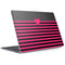 Polka Dots and Stripes Heart in Pink Surface Laptop 3 13.5in Skin