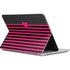 Polka Dots and Stripes Heart in Pink Surface Laptop Studio Skin