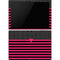 Polka Dots and Stripes Heart in Pink Surface Pro 6 Skin
