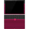 Polka Dots and Stripes Heart in Pink Surface Pro 7 Skin