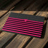 Polka Dots and Stripes Heart in Pink Surface Pro 7 Skin