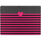 Polka Dots and Stripes Heart in Pink Surface Pro 8 Skin
