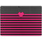 Polka Dots and Stripes Heart in Pink Surface Pro 9 Skin
