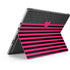 Polka Dots and Stripes Heart in Pink Surface Pro 9 Skin
