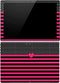 Polka Dots and Stripes Heart in Pink Surface Pro (2017) Skin