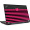 Polka Dots and Stripes Heart in Pink Lenovo ThinkPad Skin