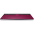 Polka Dots and Stripes Heart in Pink Universal Laptop 11in (8.8 x 6.2in) Skin