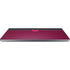 Polka Dots and Stripes Heart in Pink Universal Laptop 16.6in (13.4 x 9.7in) Skin