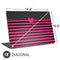 Polka Dots and Stripes Heart in Pink Universal Laptop 18in (14.6 x 10.6in) Skin
