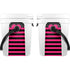 Polka Dots and Stripes Heart in Pink YETI Roadie 24 Hard Cooler Skin