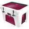 Polka Dots and Stripes Heart in Pink YETI Tundra 35 Hard Cooler Skin