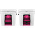 Polka Dots and Stripes Heart in Pink YETI Tundra 35 Hard Cooler Skin