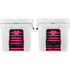 Polka Dots and Stripes Heart in Pink YETI Tundra 45 Hard Cooler Skin
