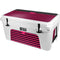 Polka Dots and Stripes Heart in Pink YETI Tundra 65 Hard Cooler Skin