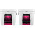 Polka Dots and Stripes Heart in Pink YETI Tundra 75 Hard Cooler Skin