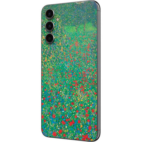 Gustav Klimt Poppy Field Galaxy A14 5G Skin
