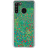 Gustav Klimt Poppy Field Galaxy A21 Clear Case