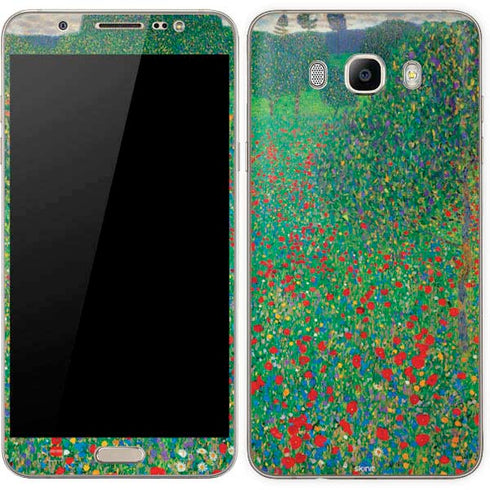 Gustav Klimt Poppy Field Galaxy J7 Skin