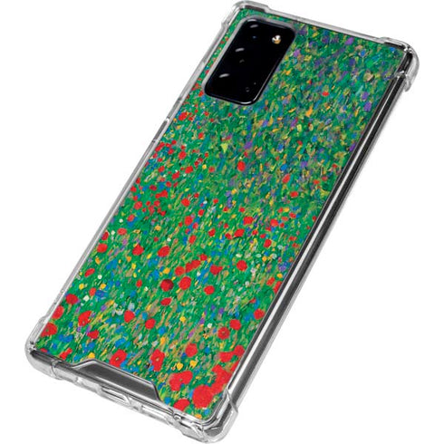 Gustav Klimt Poppy Field Galaxy Note20 5G Clear Case