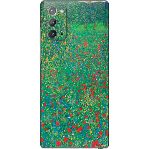 Gustav Klimt Poppy Field Galaxy Note20 5G Skin