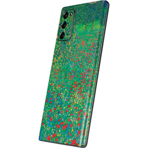 Gustav Klimt Poppy Field Galaxy Note20 5G Skin