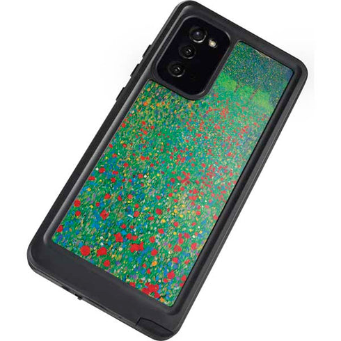 Gustav Klimt Poppy Field Galaxy Note20 5G Waterproof Case