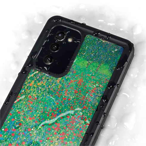 Gustav Klimt Poppy Field Galaxy Note20 5G Waterproof Case