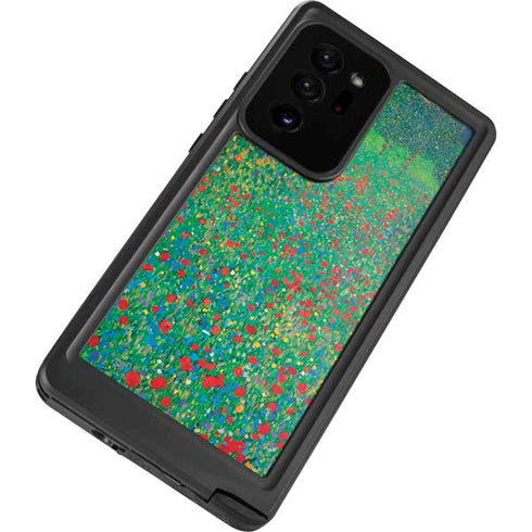 Gustav Klimt Poppy Field Galaxy Note20 Ultra 5G Waterproof Case