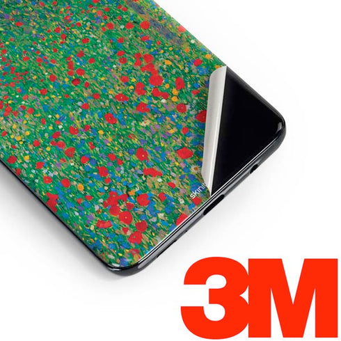 Gustav Klimt Poppy Field Galaxy S10 Skin