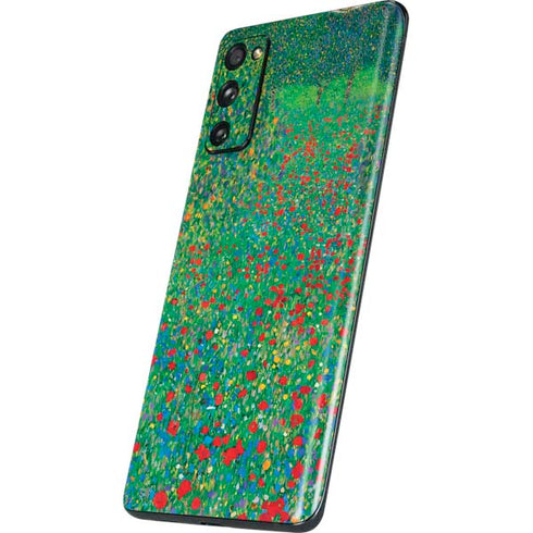 Gustav Klimt Poppy Field Galaxy S20 Fan Edition Skin